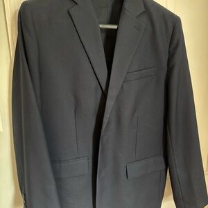 L.L. Bean Classic Wool Travel Blazer Men's Regular Color: Dark Navy Size: 40